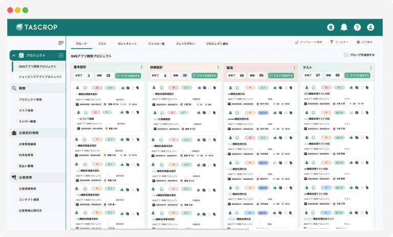 TASCROP プロジェクトページ